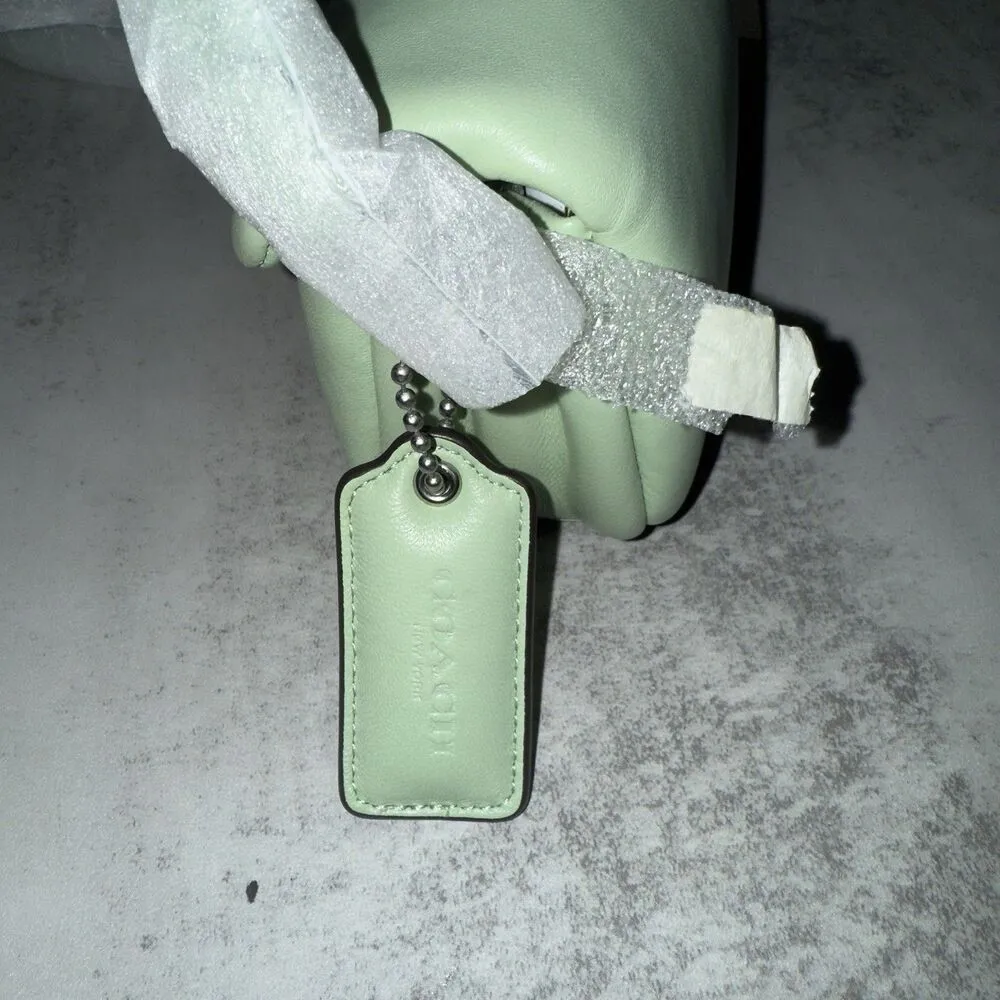 Coach Tabby 18 Pillow Leather Shoulder Bag Pale Pistachio C3880 NWT $395 Retail - Image 10