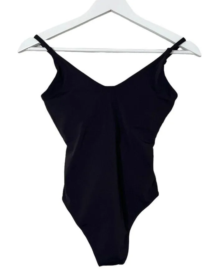 NWT  Scarlett Sleeveless V Neck Cami Bodysuit Black Women’s Size XS - Image 6