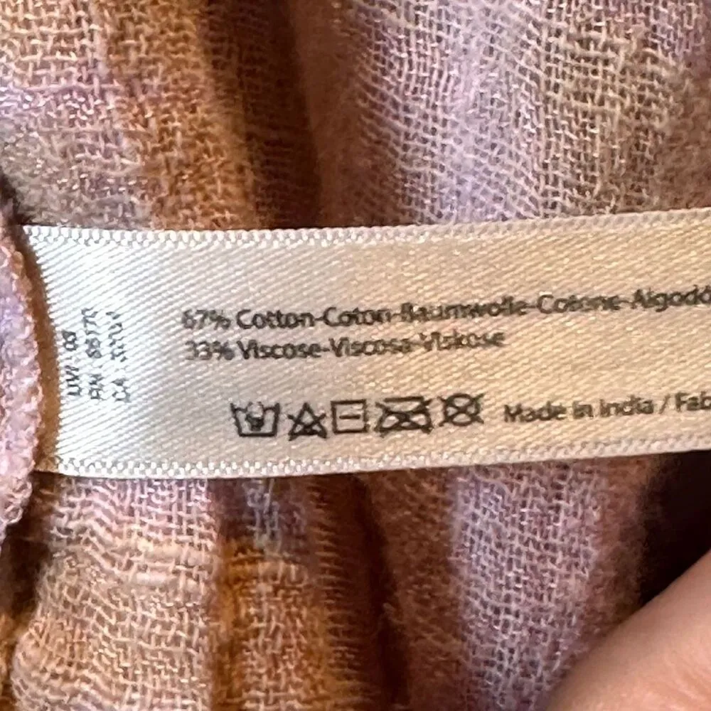 Free People FP One Sasha Tie Dye Kimono Lavender Combo - Image 6