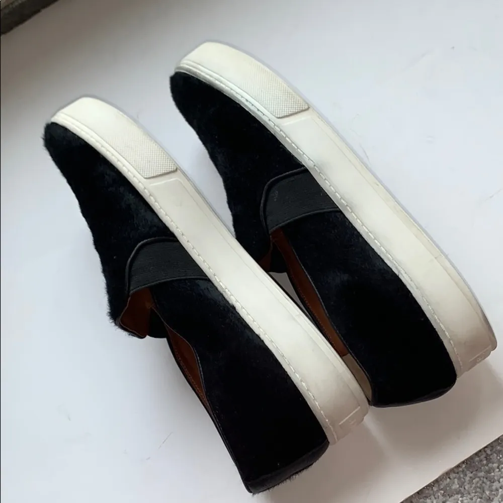 Vince black Berlin pony calf hair slip on sneaker - Image 7