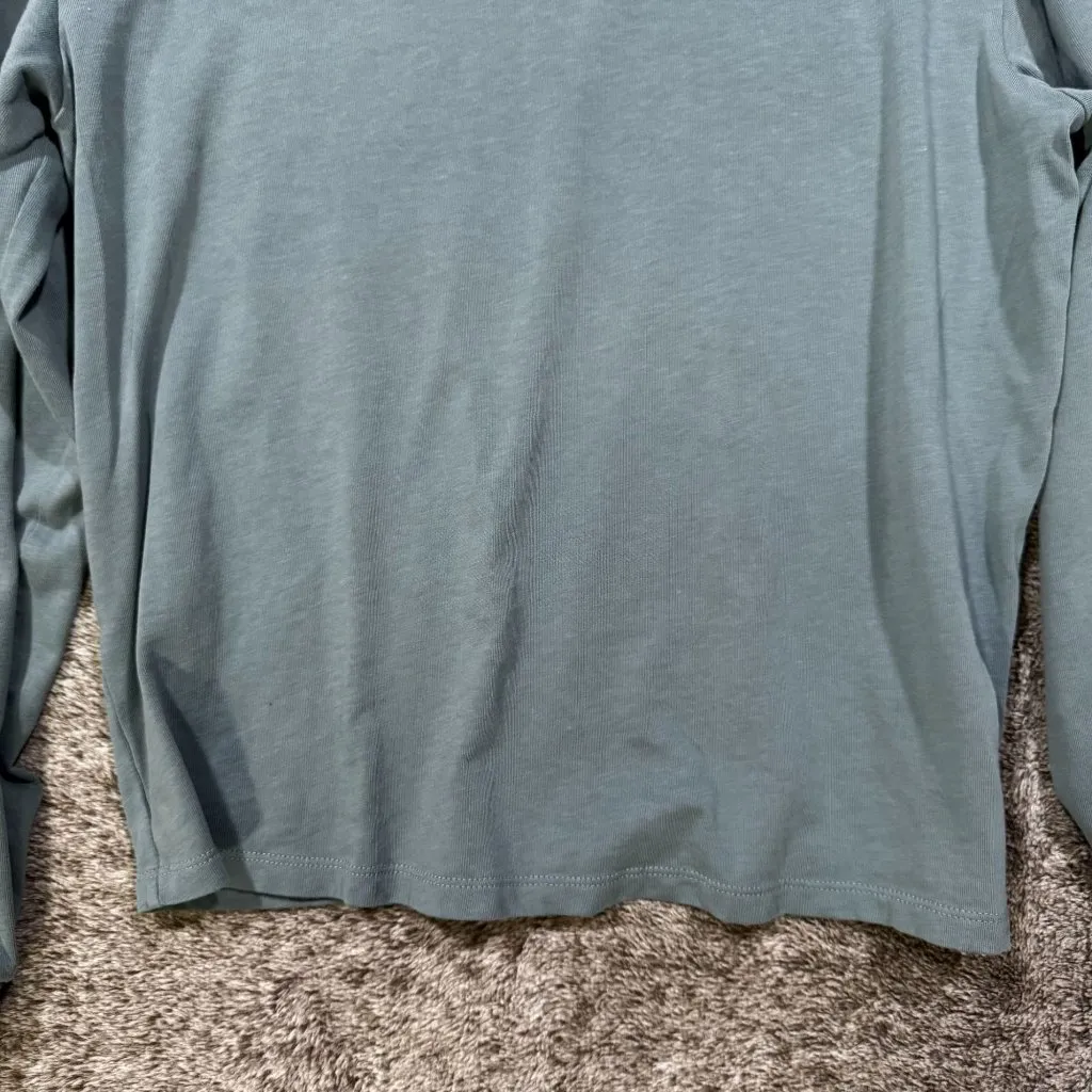 Madewell Supima Cotton Essential Long Sleeve Tee Sz XS - Image 3