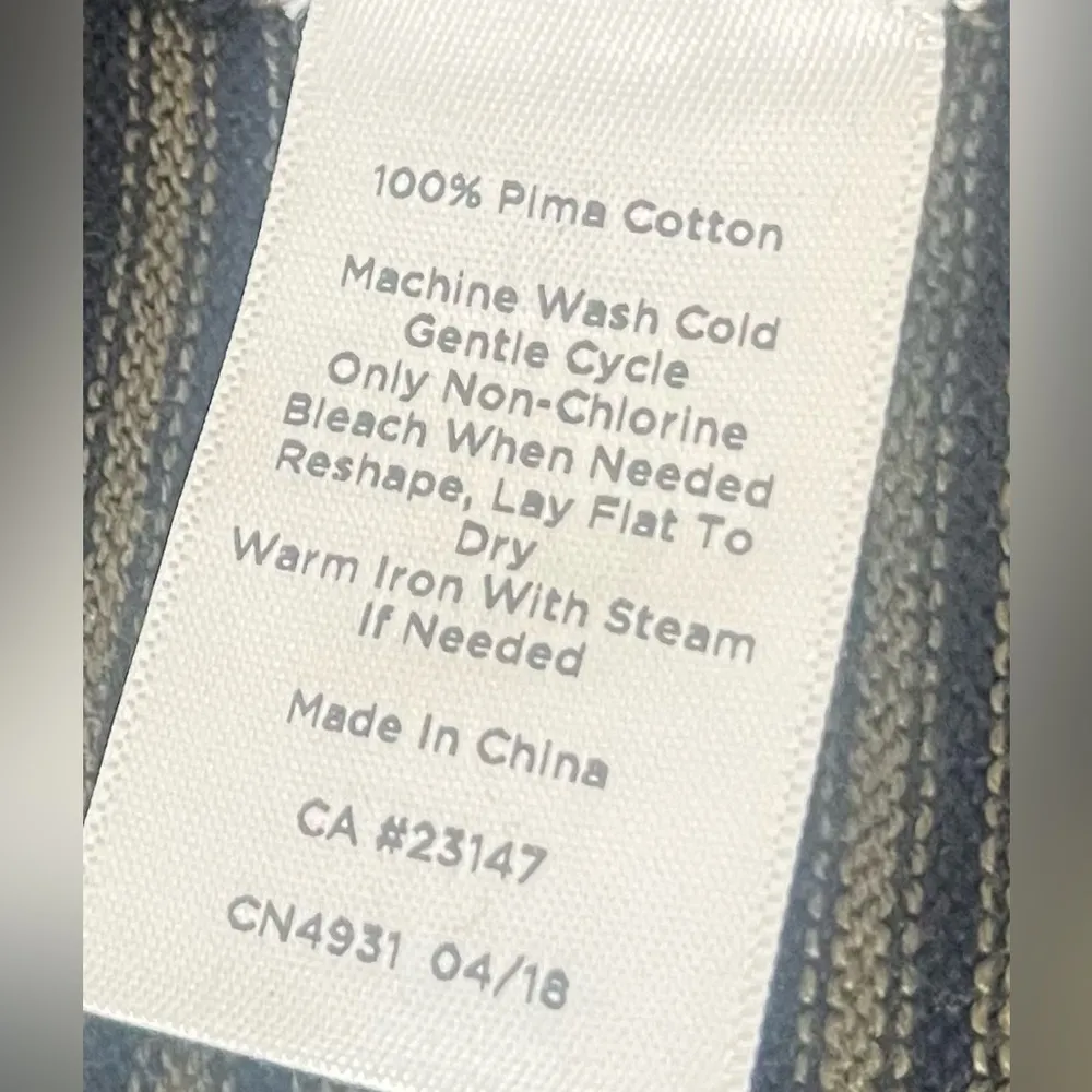 lightweight Pima cotton open front cardigan with 2 front pockets,size XL - Image 3