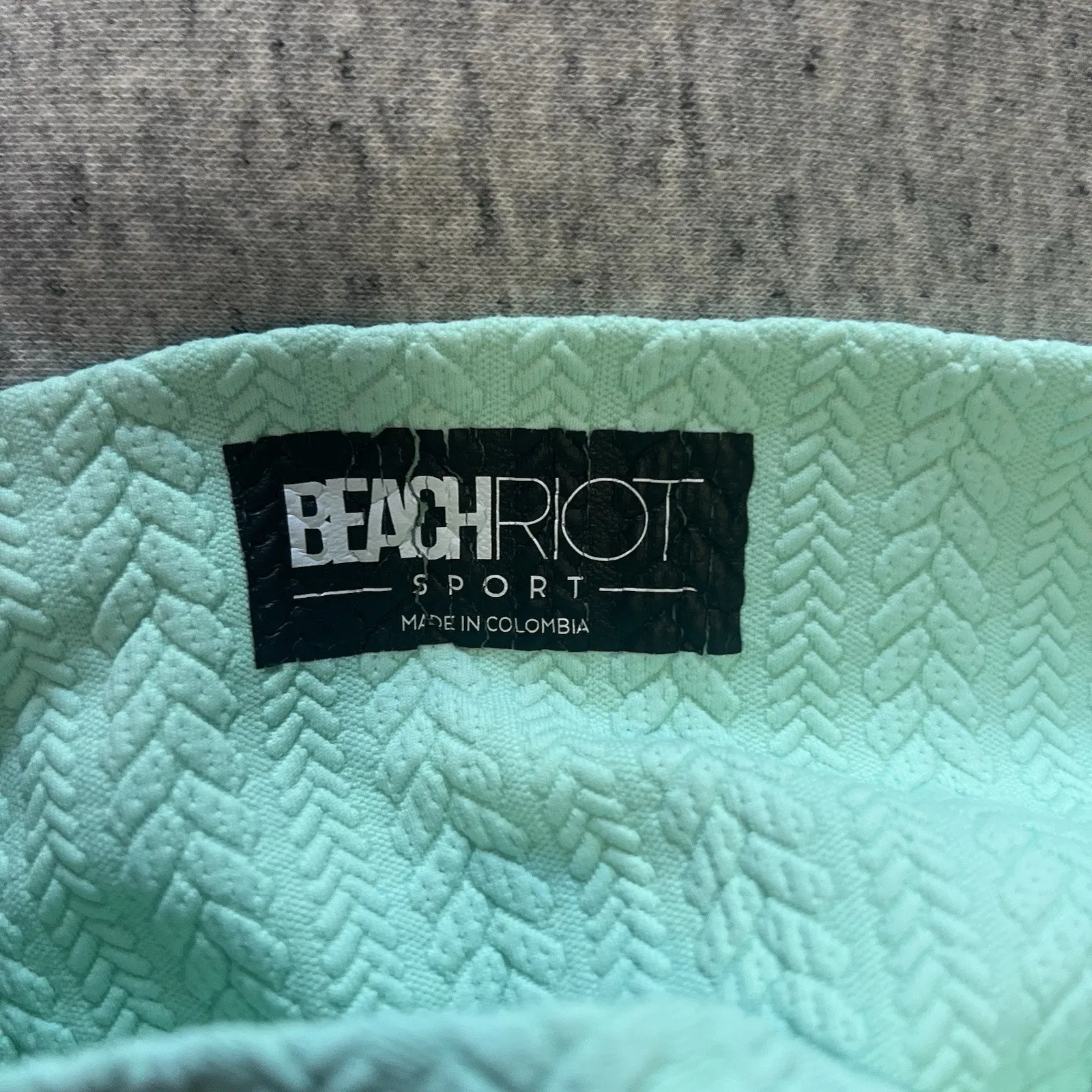 Beach Riot Sport Piper High Waist Leggings Women’s Small Cable Knit Textured - Image 4