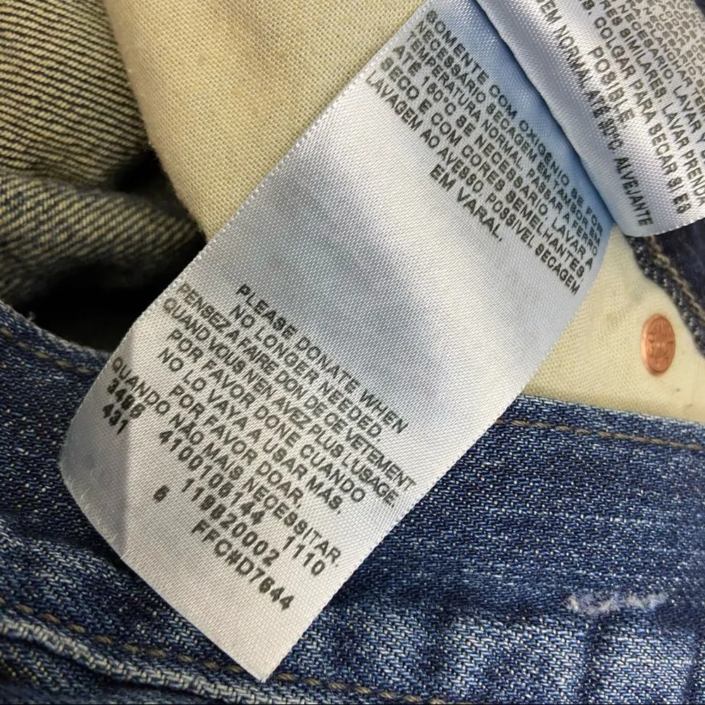 Levi’s 501 Mid Thigh Denim Bermuda Shorts - Image 7