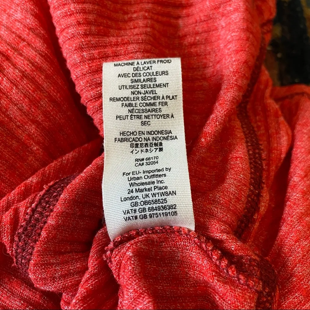 •Free People mockneck asymmetrical top• - Image 7