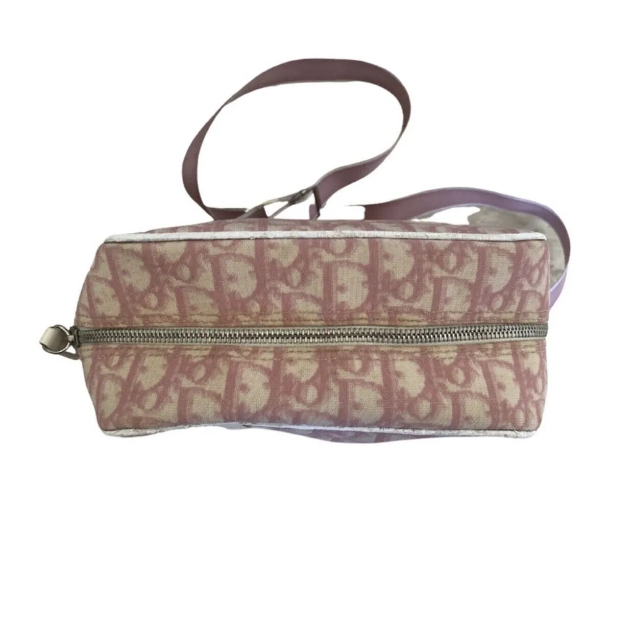Dior Vintage Y2K Pink Trotter Crossbody Authentic - Image 5