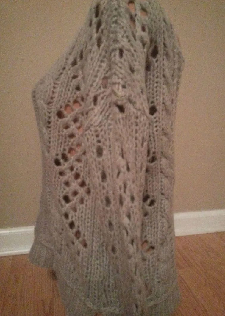 Free People Chunky Knit Sweater New With Tags Size Medium - Image 8