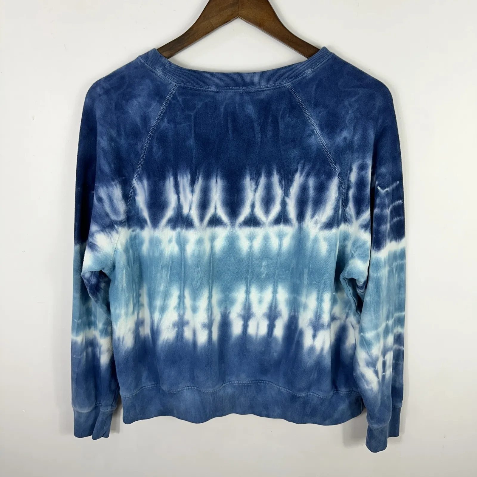 Old Navy Sweatshirt Womens Medium Tie Dye Vintage‎ Crew Pullover Casual Retro - Image 7