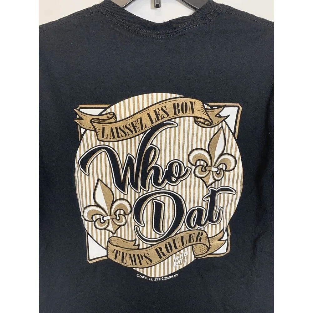 Who Dat! Short Sleeve T Shirt - Image 5
