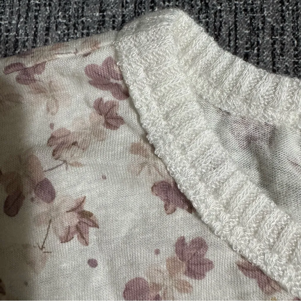 Splendid Women’s Candice Floral Linen Blend Tee - Image 6