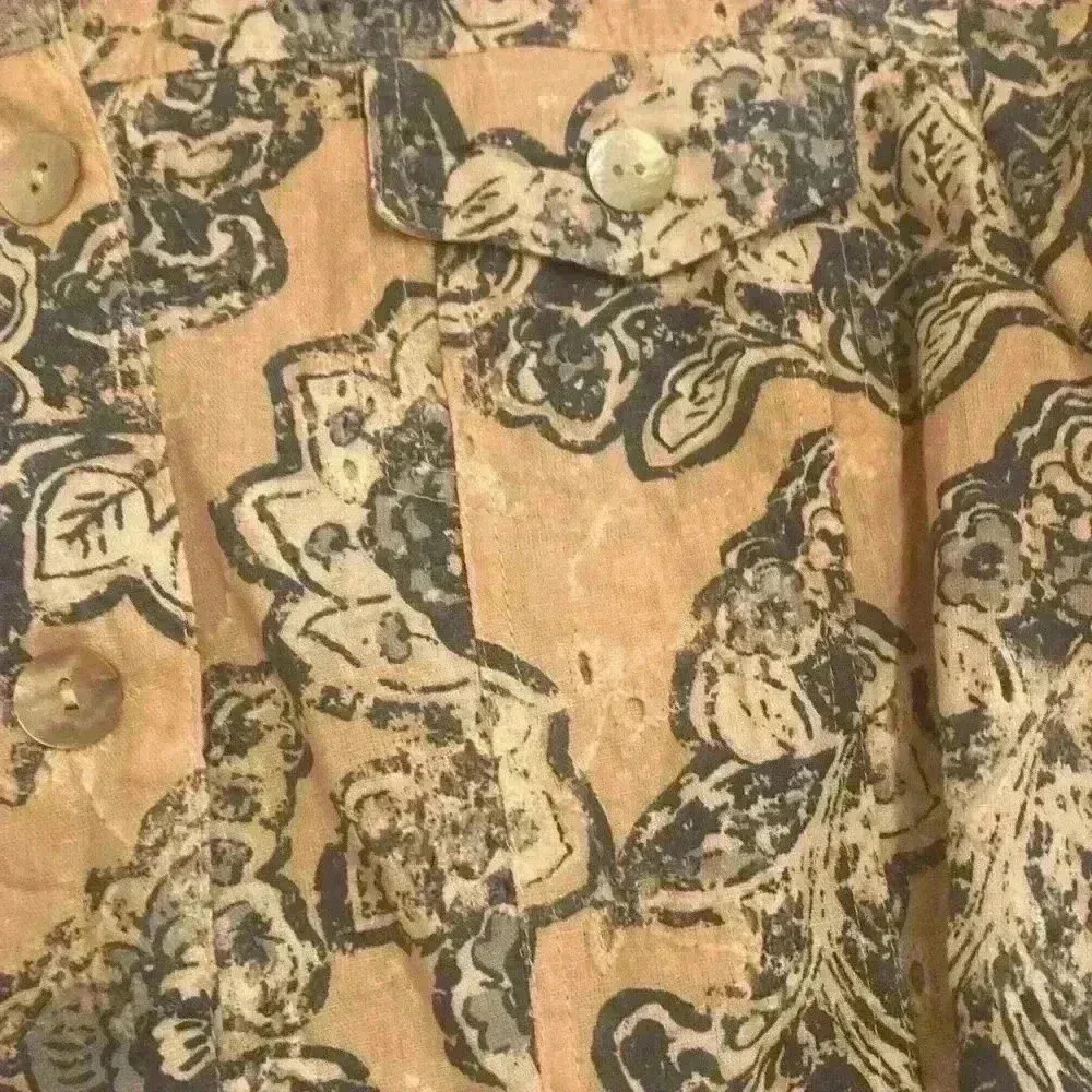 Ruby Rd Women’s  size 10 Eyelet lace cuff Overshirt Jacket Exc Con - Image 3