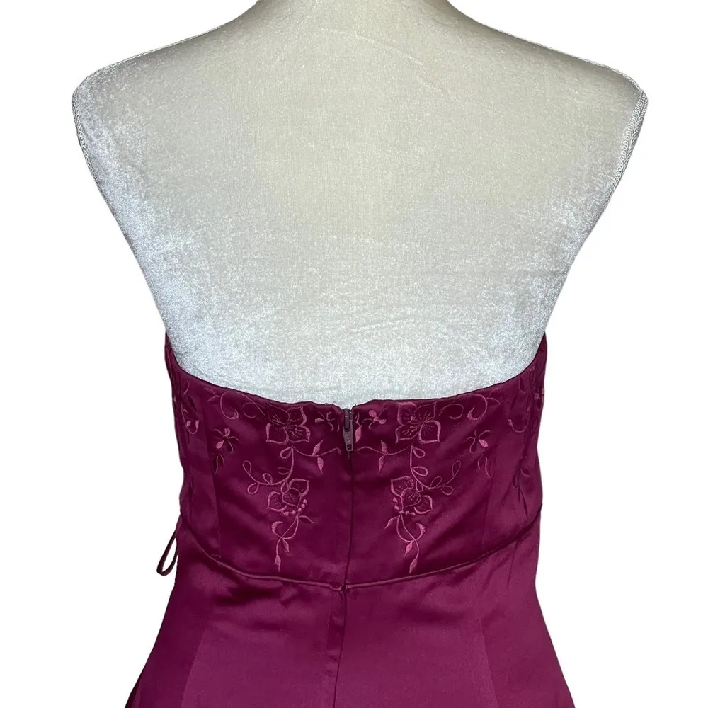 Joanie G. Women’s Strapless Satin A - Image 7