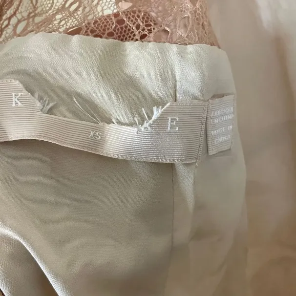 Revolve/ KEEPSAKE Wide Awake Long Sleeve Mini Dress In Blush Size XS - Image 5