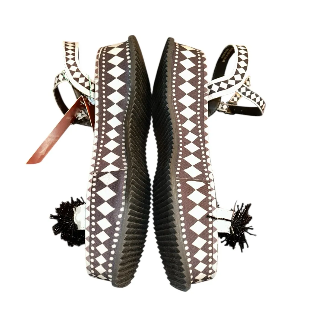 Farm Rio Floral Print Platform Sandals(Size 8) - Image 5