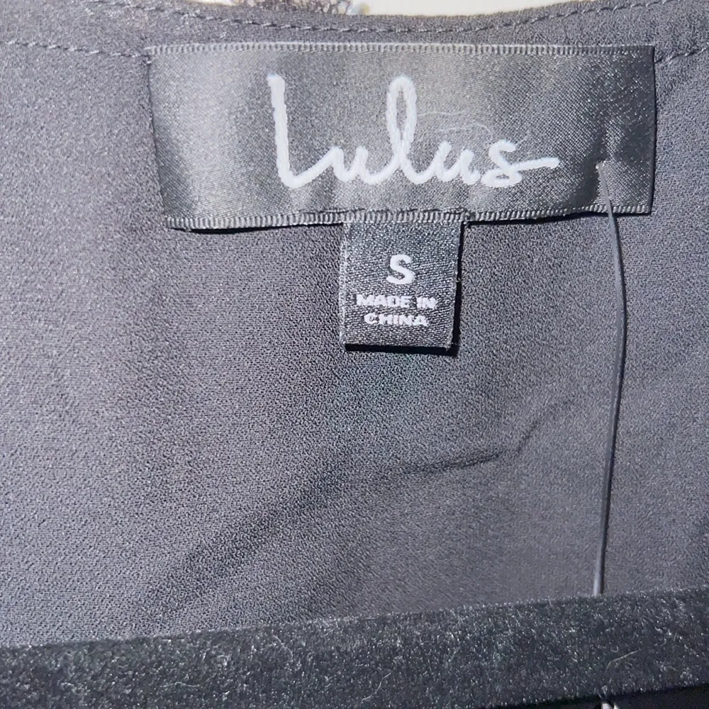 NWT Frill Factor Black Dotted Long Sleeve Surplice Romper - Image 6