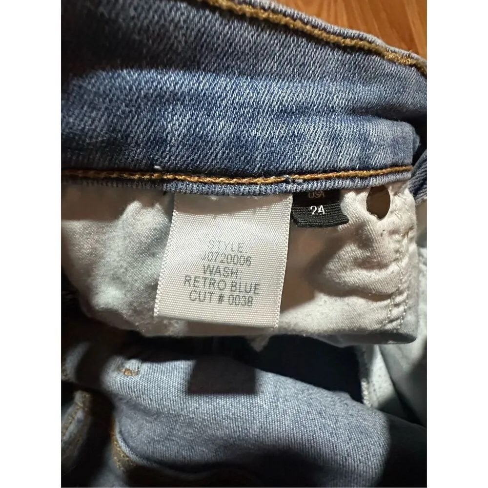 VERONICA BEARD Debbie High-Rise 10” Skinny Jeans Sz 24 - Image 5