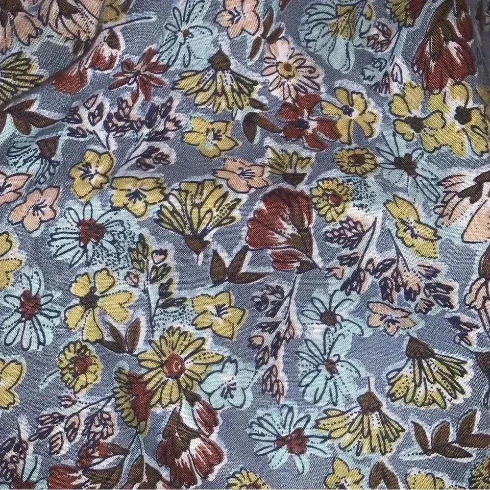 Angie floral boho mini dress - Image 2