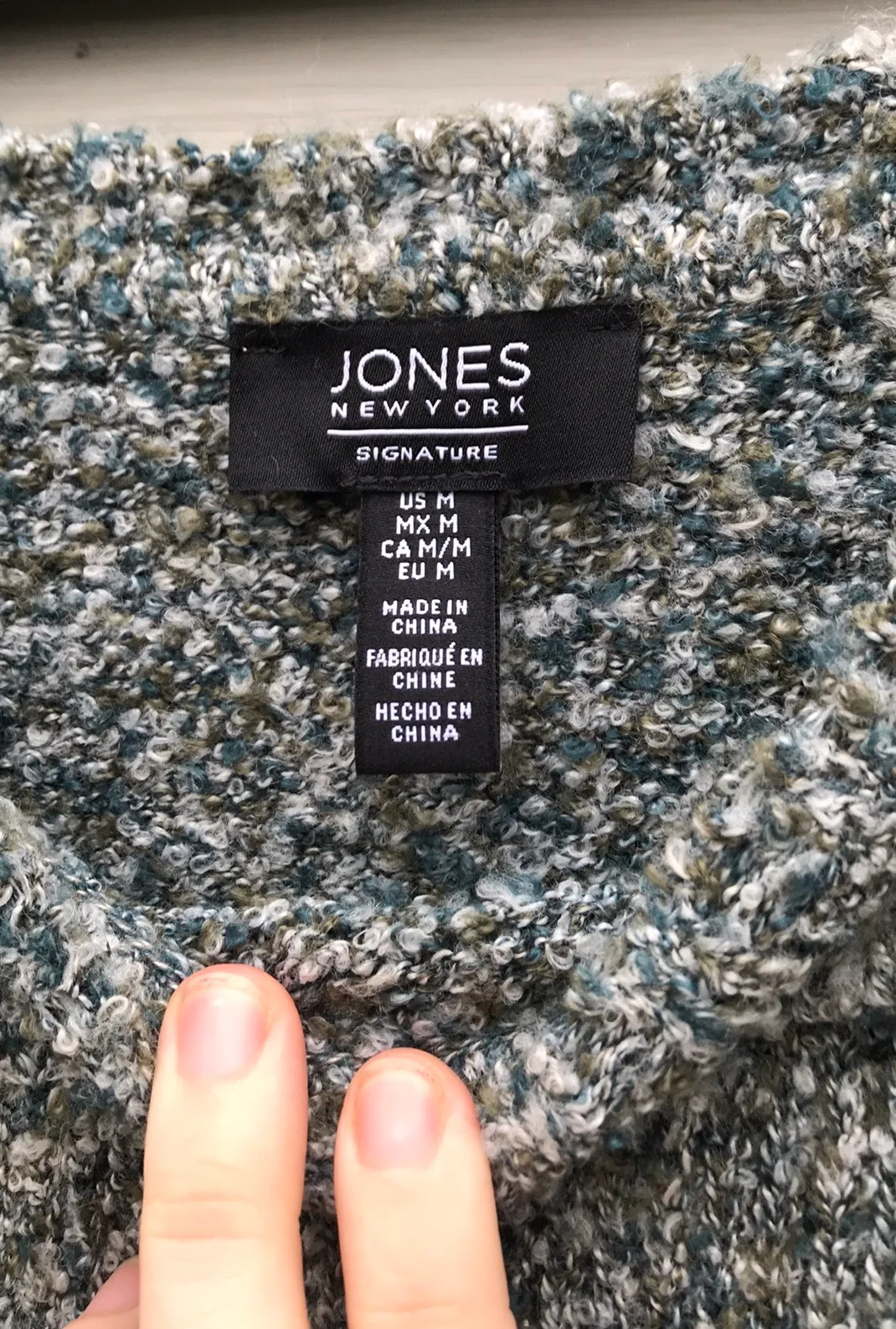 Fuzzy Knit Sweater - Image 6