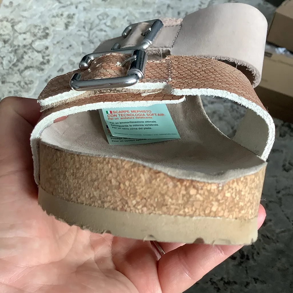 MEPHISTO LISSANDRA sandals NEW🌸🌸 Tan Size 10 - Image 14