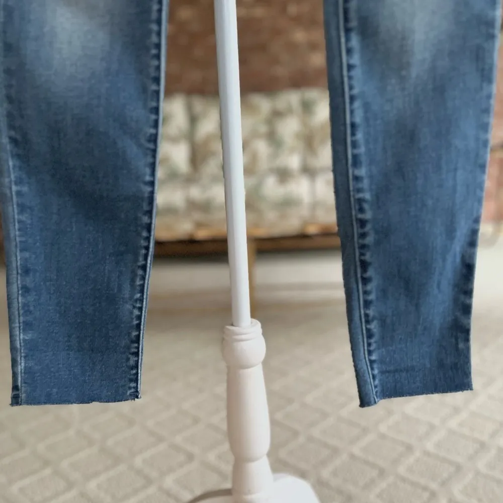 NEW Pacsun Power Stretch Allan Jeggings Blue High Rise Ankle Jeans 24 Casual - Image 7