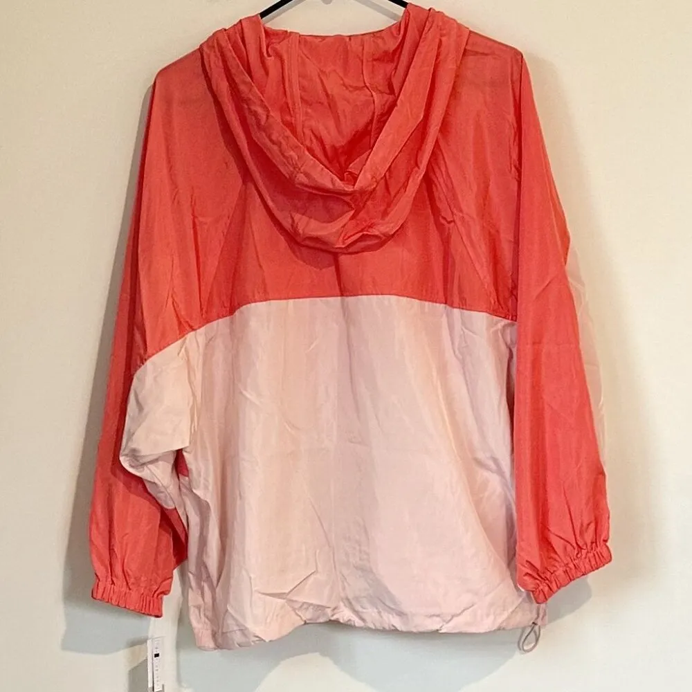 NWT BP by Nordstrom Coral/Pink Athletic Jacket/Windbreaker - S - Image 7