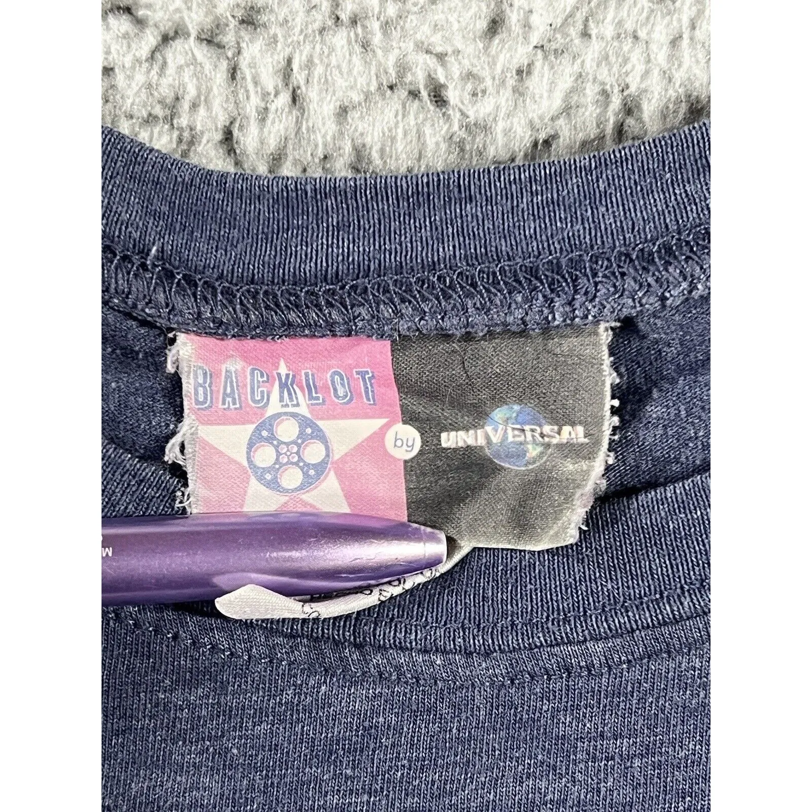 Backlot Universal Breakfast Club T Shirt Women Juniors‎ Medium 7/8 Dont Forget Blue - Image 13