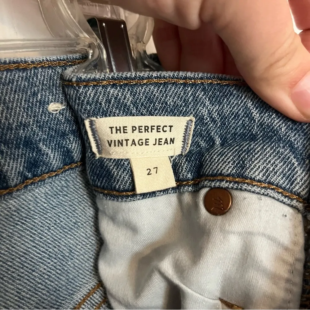 Madewell The Perfect Vintage Jean Size 27 - Image 9