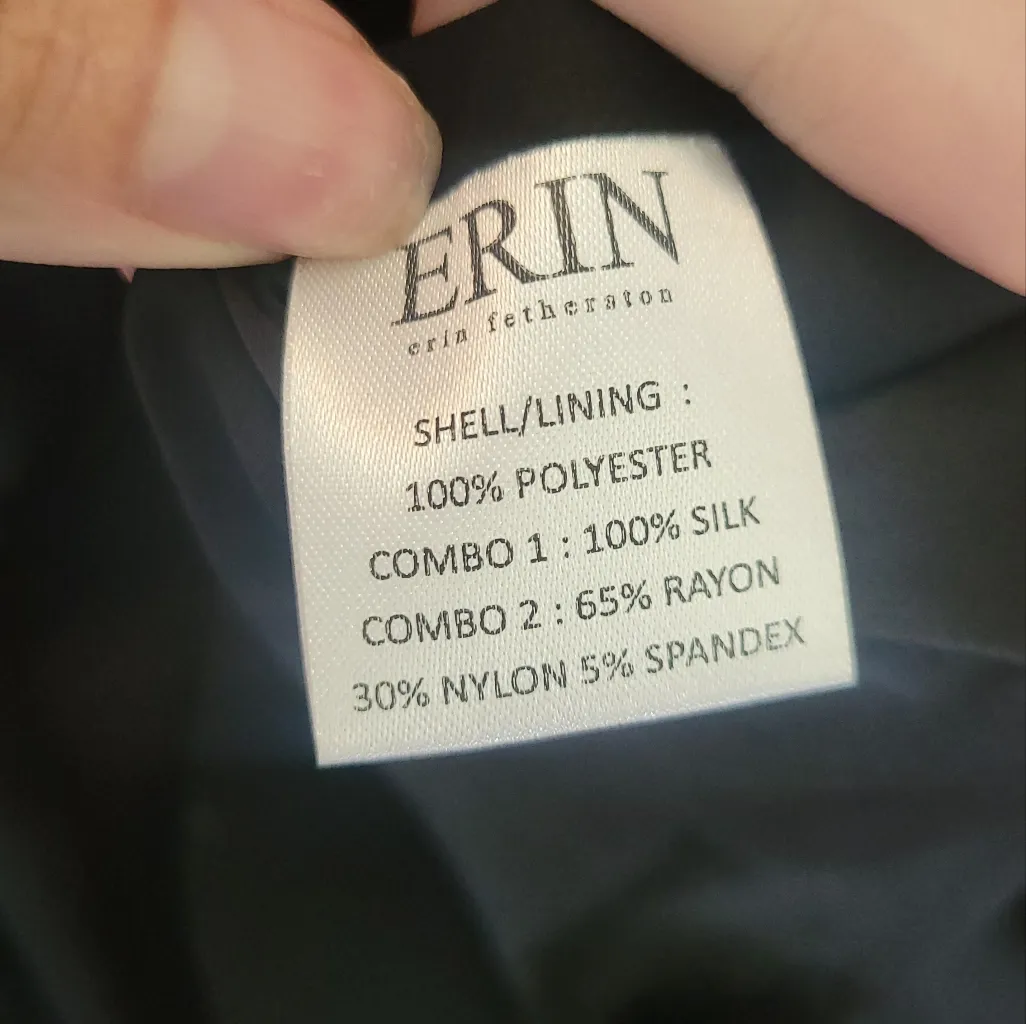 ERIN by Erin Fetherston fuschia and black embellished cocktail dress Size 8 - Image 13