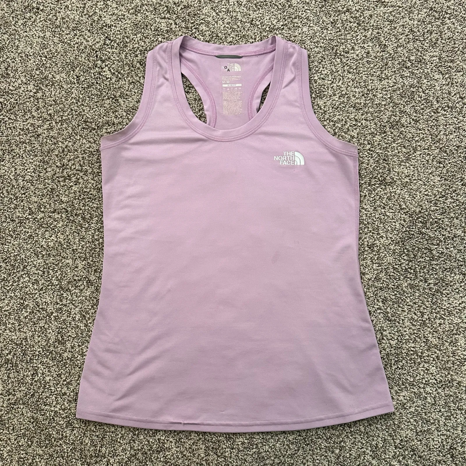 The North Face lilac purple slim fit racerback tank top size M - Image 5