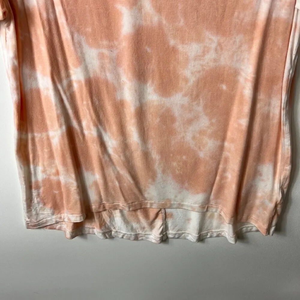 American Eagle soft & sexy orange tie dye‎ t-shirt oversized women’s size small - Image 4
