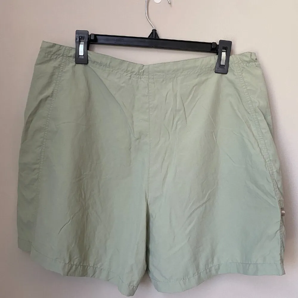 Woolrich Women's 14 Meadow Green Nylon Hiking Shorts Outdoor Walking Lightweight - Image 11