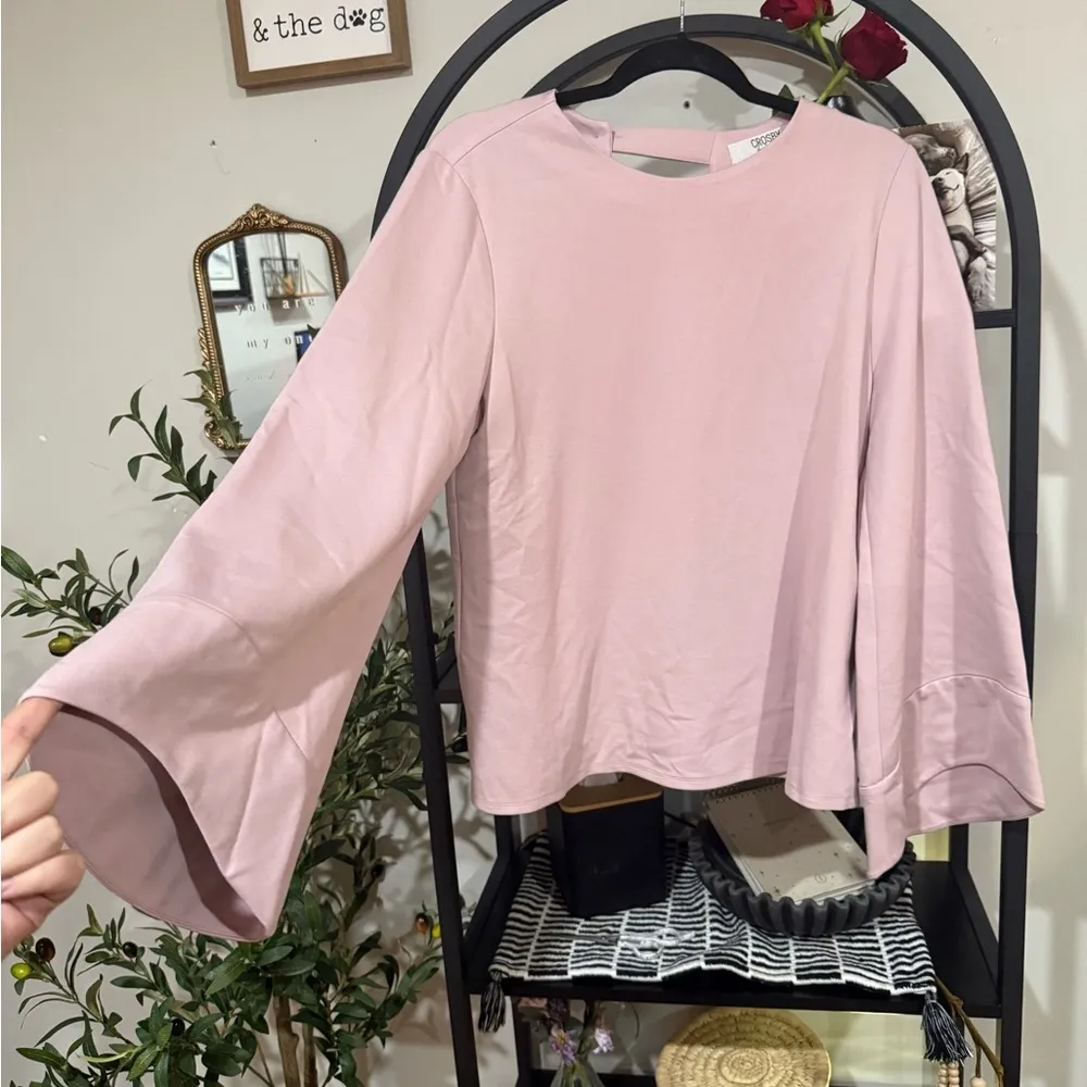 CROSBY by Mollie Burch Pink Blouse - Image 3