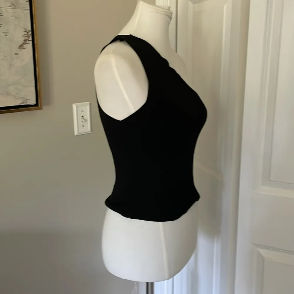 Beautiful Simple Black ASOS One Shoulder Top - Image 6