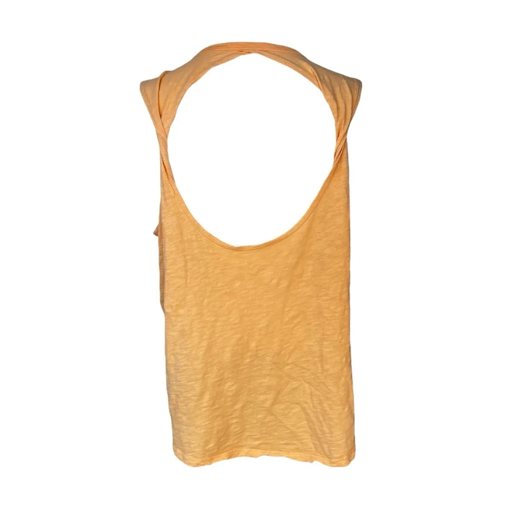 Spiritual Gangster SG Double Twist Tank Apricot, Sz XL - Image 2