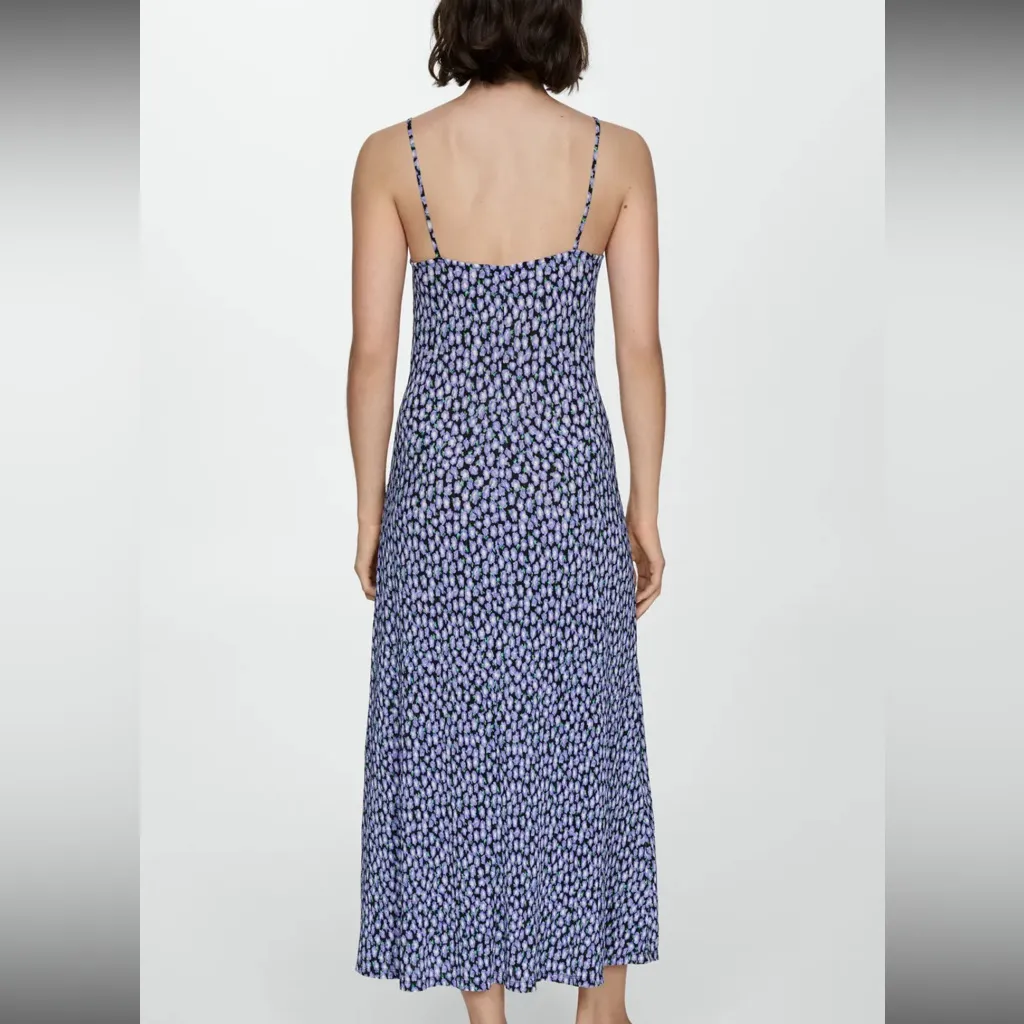 Mango Long Printed Dress - Image 3