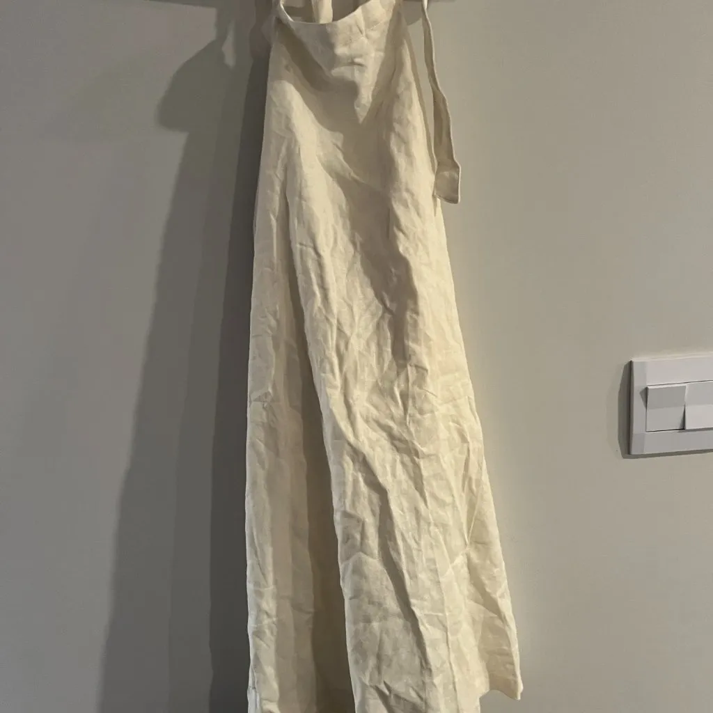 WeWoreWhat Linen Halter Dress size M - Image 4