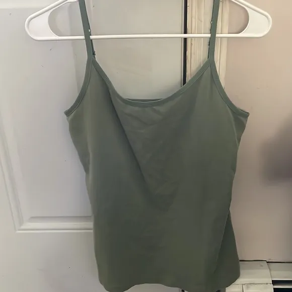 EDDIE BAUER Green Stretch Tank Top Size Medium - Image 2