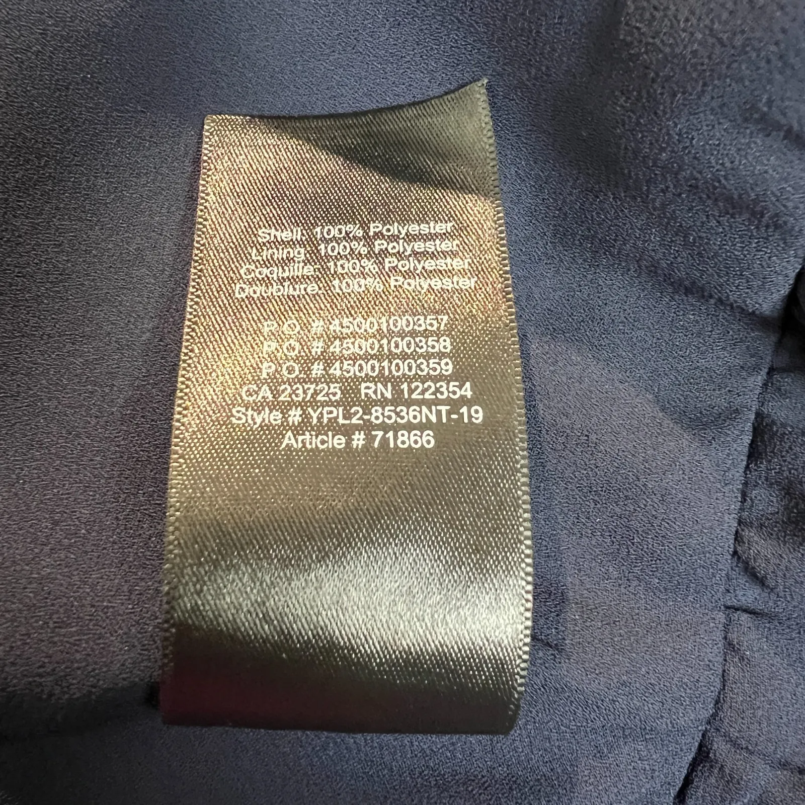 Sunday Best Wrap Dress 6 Aritzia Savoy Cherry Print Navy Blue‎ Ruffle Feminine - Image 13