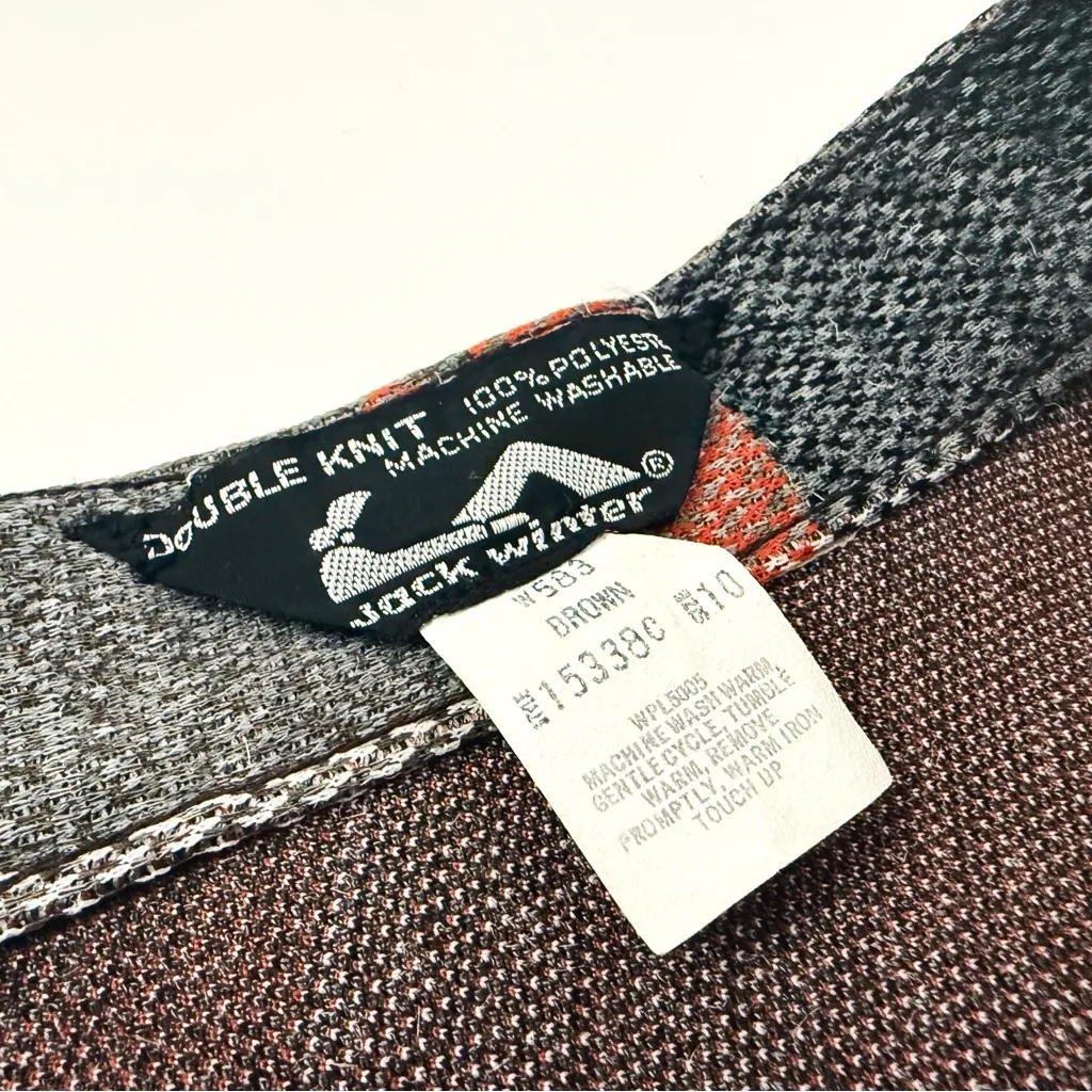 Vintage 80’s Plaid A - Image 10