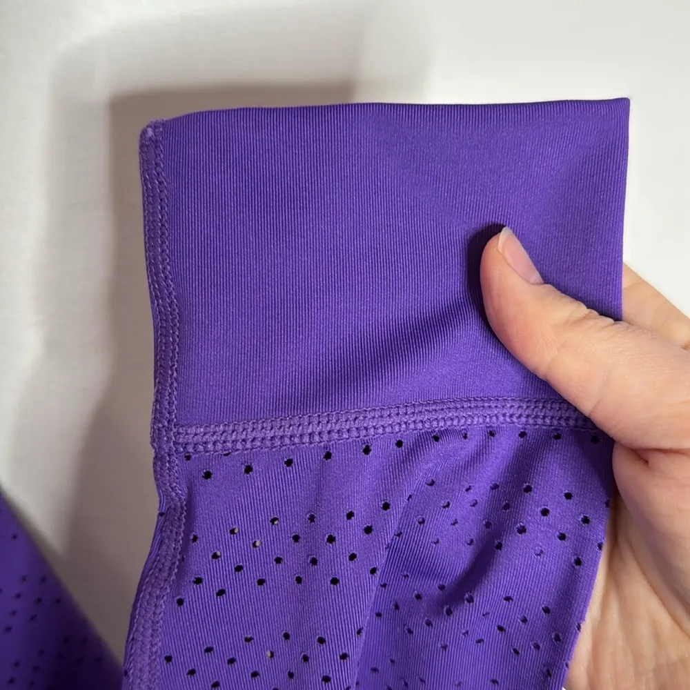 Zyia Active Purple perforated chill long sleeve athletic top size XL - Image 6