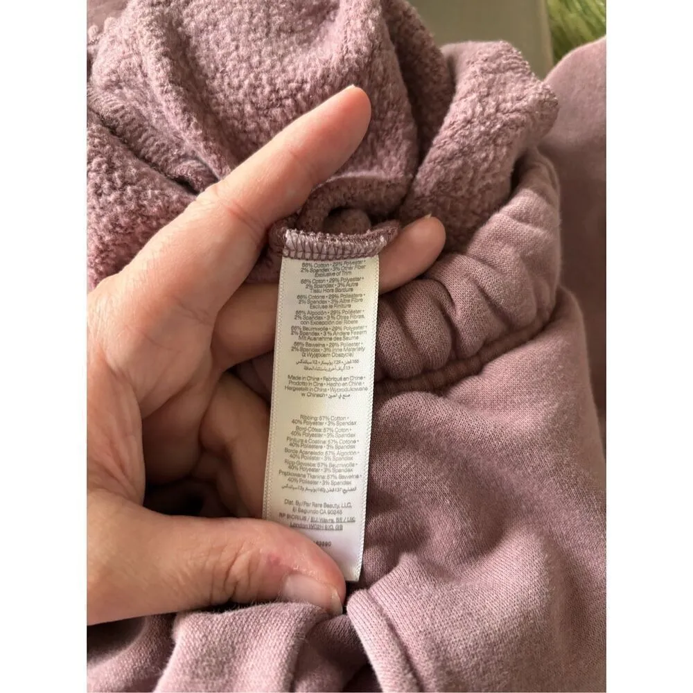 Selena Gomez You Are Rare Rare Beauty Joggers Sweat Pants Size XS Purple - Image 4