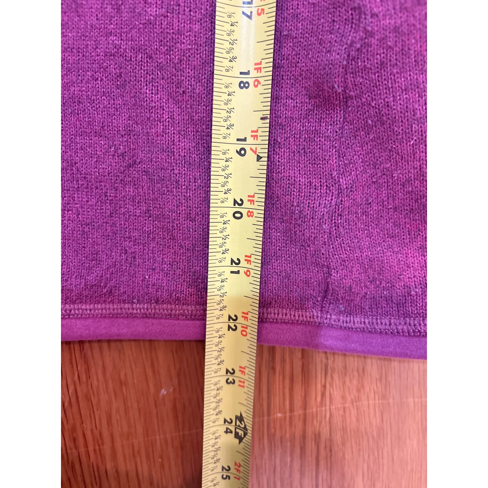 Patagonia Better Sweater Fleece  Jacket Magenta Women's Size S Quarter Zip - Image 7