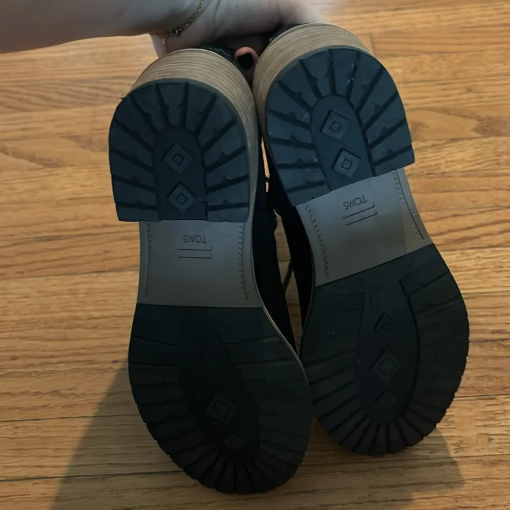 Tom’s Black Booties - Image 3