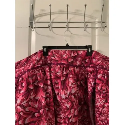 Kika Vargas Women's Floral Print Scallop Edge Midi Skirt Pick Your Size Size undefined - Image 4