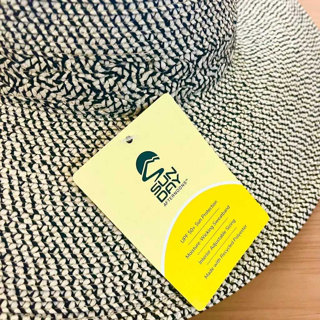 Sun Day Women's UPF 50+ Sun Protection Hat, Beige/Black, One Size Brown - Image 6