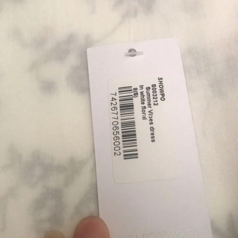 Showpo White Floral Summer Wrap Dress - Image 7