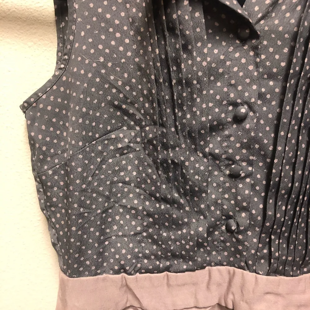 Loft Ruffle Dotted Dress - Image 2