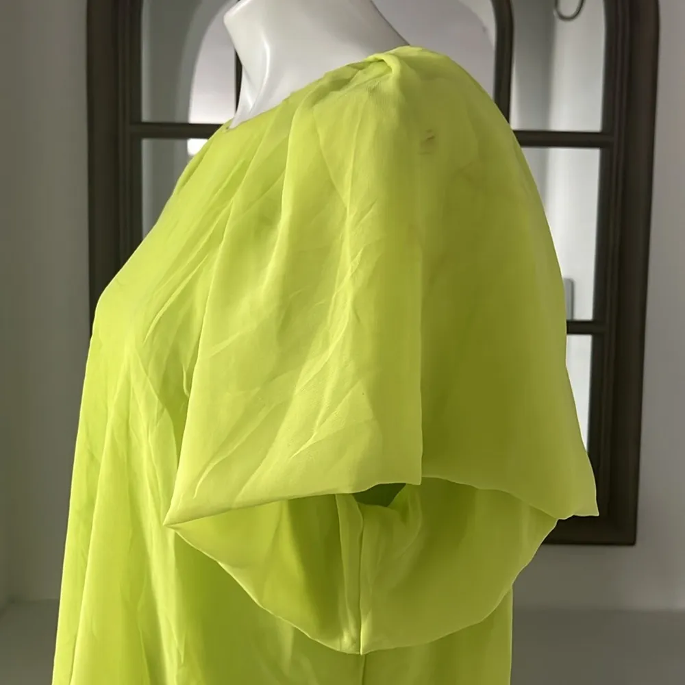 NWT Kobi Halperin Alice Puff Sleeve Blouse Size L New w/Tag Retail $298 Sold Out - Image 6