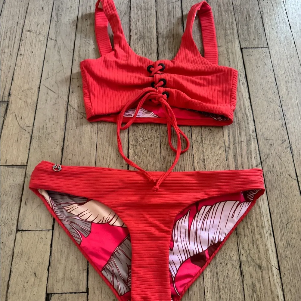 Reversible Bikini Red - Image 9
