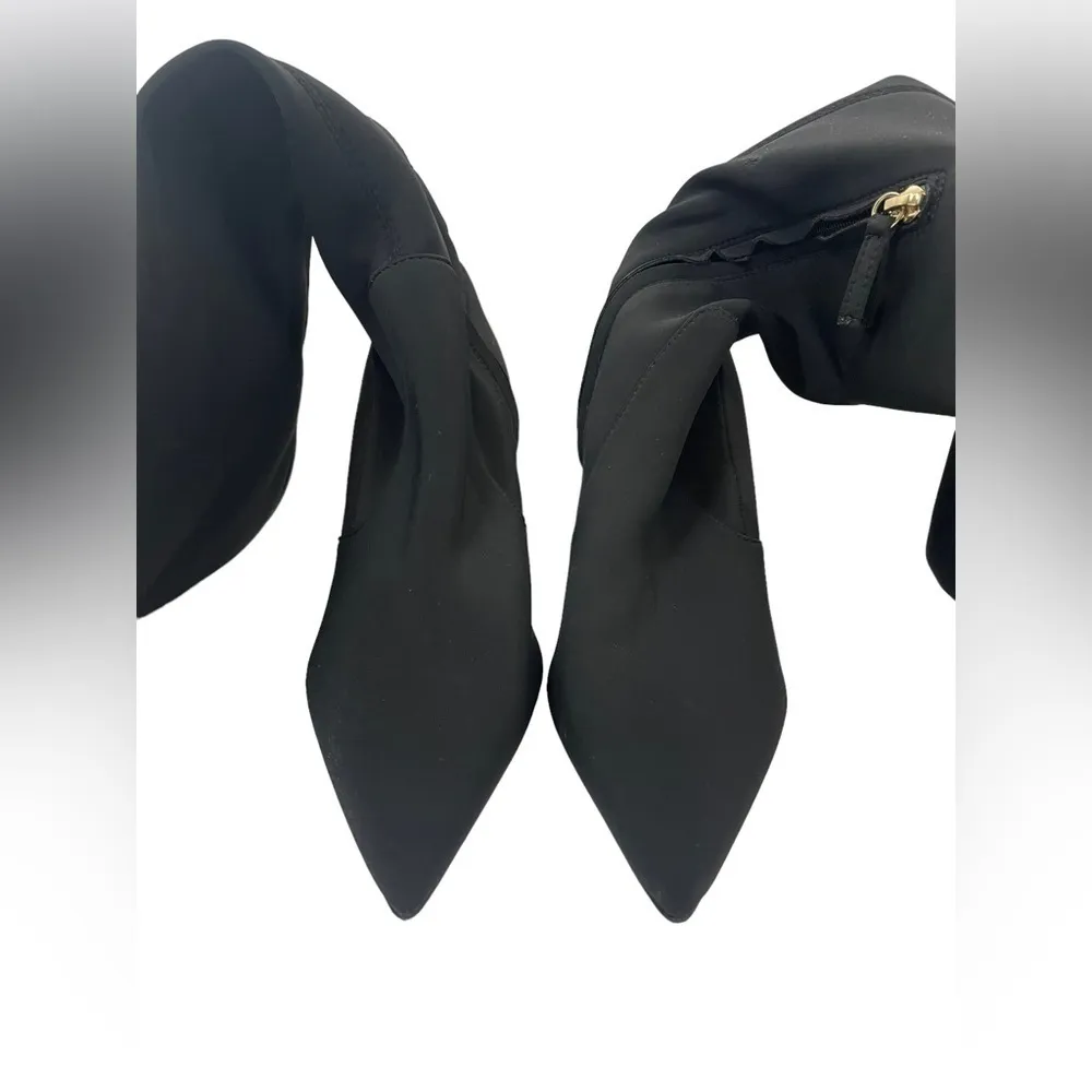Good American black over the knee boots size 6 pointed toe heeled - Image 5
